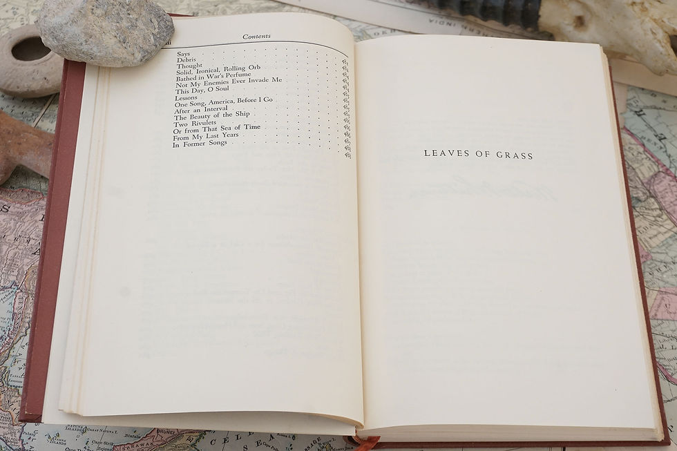 Thumbnail: "Leaves of Grass" Walt Whitman, 1926