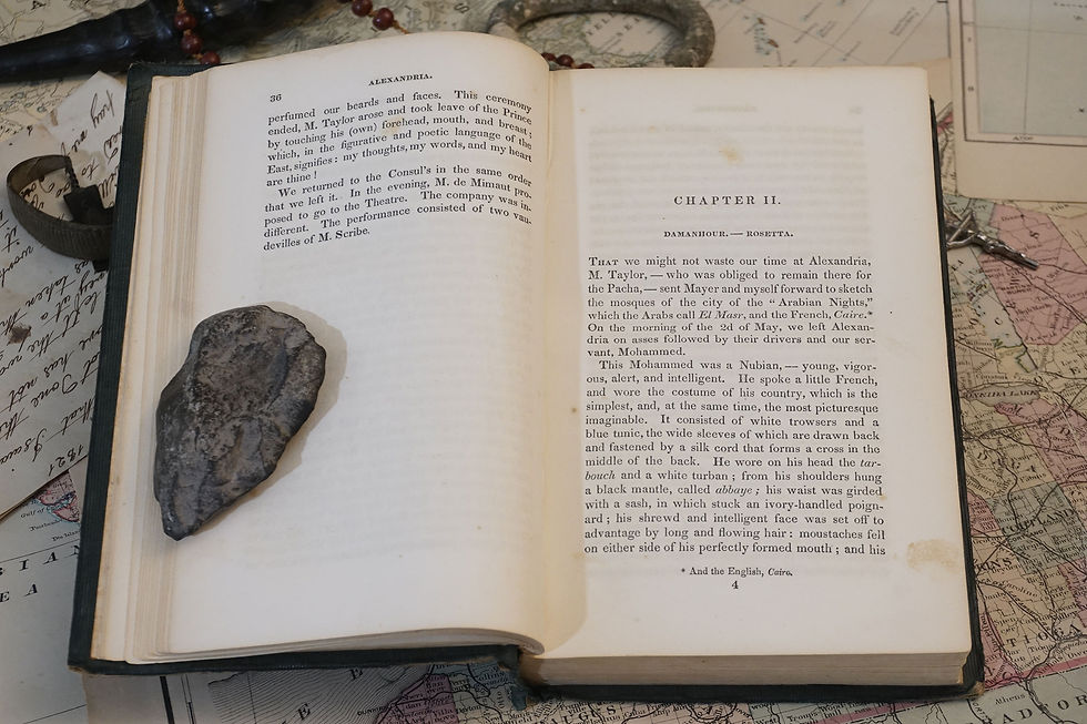 Thumbnail: "Impressions of Travel in Egypt and Arabia Petraea", Alexander Dumas, 1839 (1st)