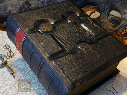 1886 Victorian Family Holy Bible | H.D. Burroughs | Parallel-Column Edition | SOLD