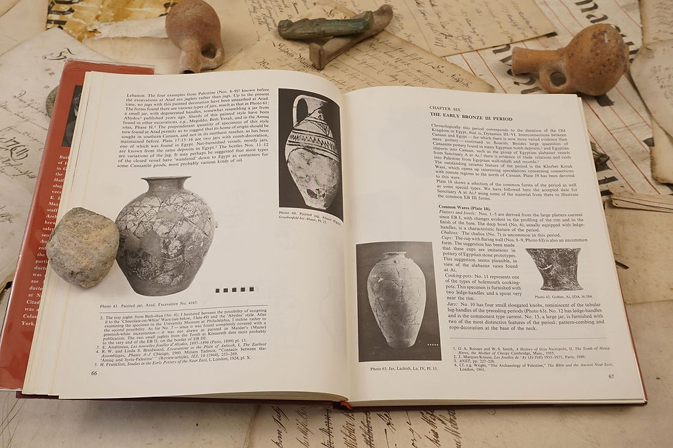 Thumbnail: "Ancient Pottery of the Holy Land" Ruth Amiran, 1969