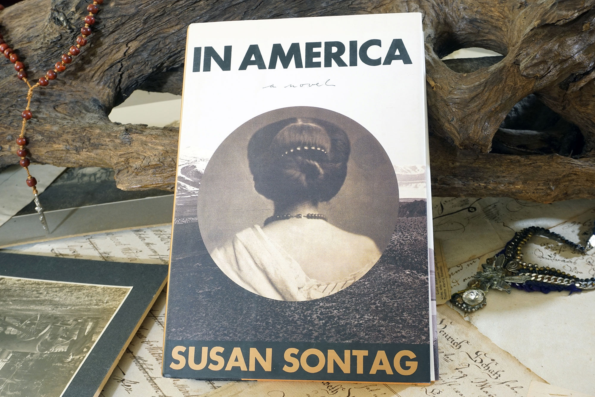 "In America - A Novel" Susan Sontag, 2000 (1st Printing + 1st Edition)