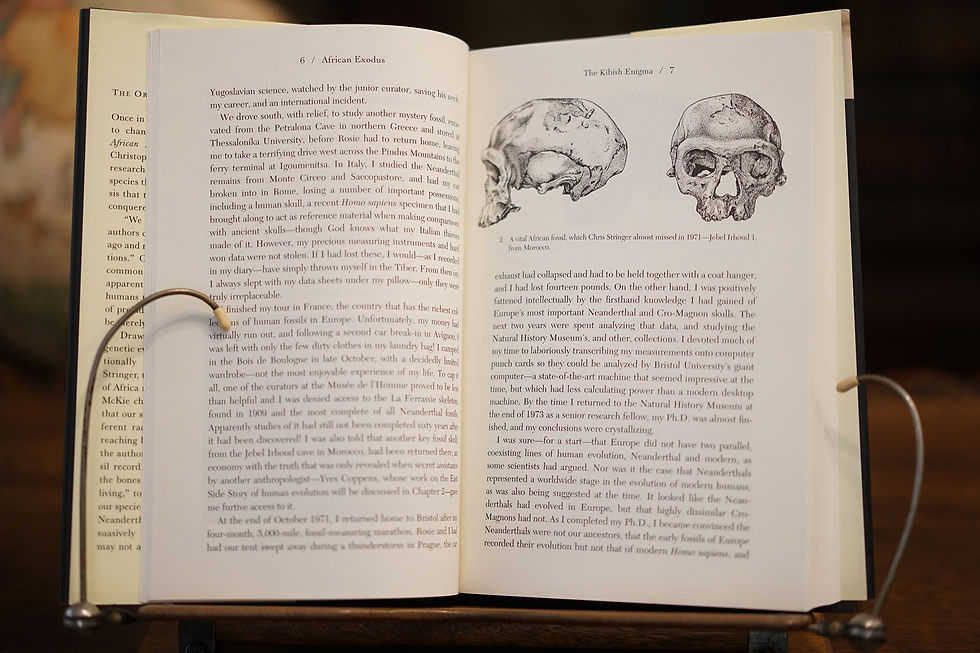 Thumbnail: "African Exodus,  The origins of Modern Humanity" Christopher Stringer