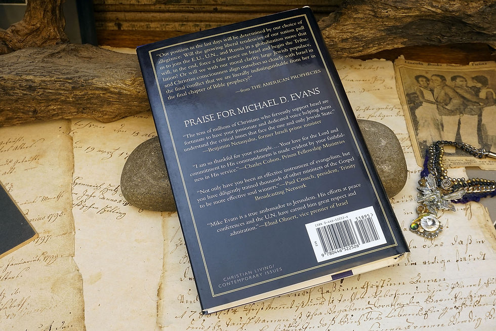 Thumbnail: "The American Prophecies" Michael D. Evans, 2004 (1st Ed - 1st Print)