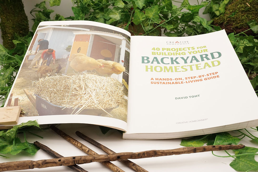 Thumbnail: "40 Projects for Building Your Backyard Homestead" David Toht  - 2013