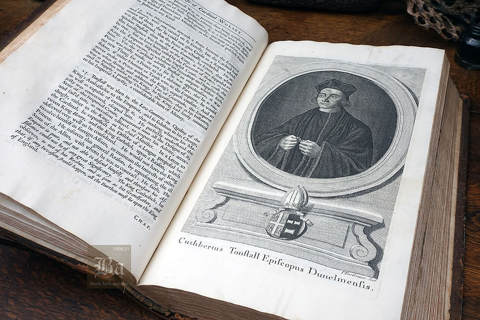 Thumbnail: 1724 —FIDDES, Richard. Life of Cardinal Wolsey, London, First Ed. Folio