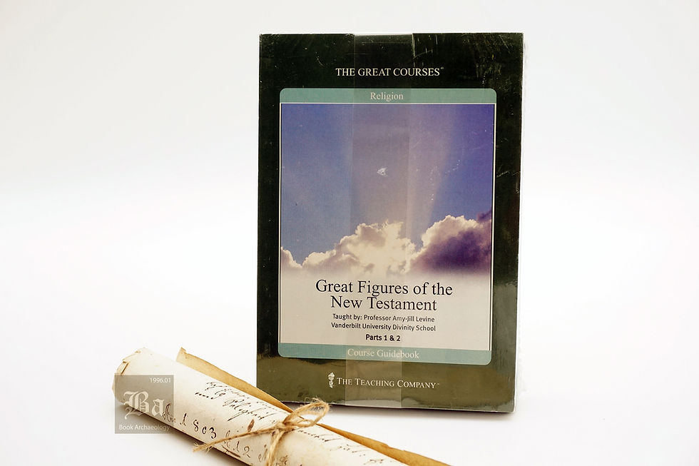 Thumbnail: "Great Figures of the New Testament" Prof. Amy-Jill Levine (DVD)