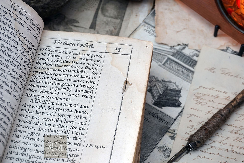 Thumbnail: "The Soules Conflict With It Selfe, And Victorie Over It Selfe" R. Sibbe, 1635