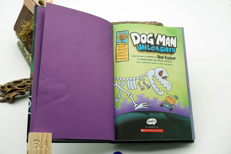 Thumbnail: "Dog Man - Unleashed" Dav Pilkey - 2017