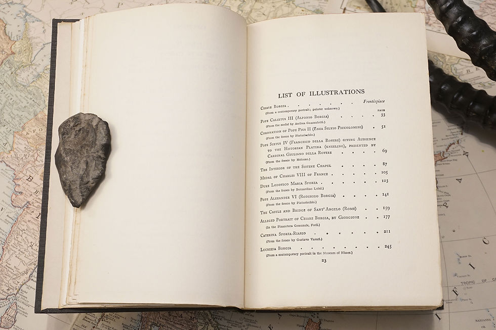 Thumbnail: "The Life of Cesare Borgia" Rafael Sabatini, Undated