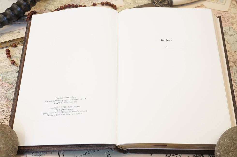 Thumbnail: "Picture Palace" Paul Theroux, 1978