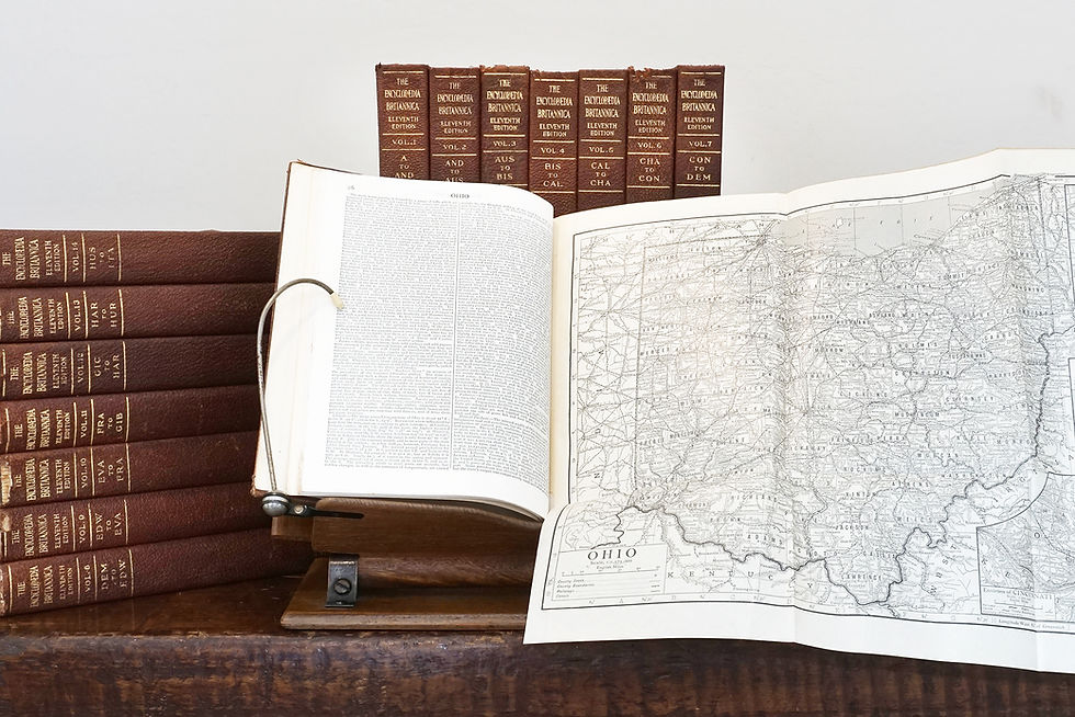 Thumbnail: "Encyclopaedia Britannica" (Eleventh Edition) 28 Vol., 1911