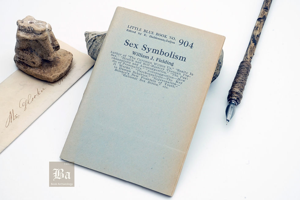 Thumbnail: "Sex Symbolism" William J. Fielding, 1925 (No. 904)