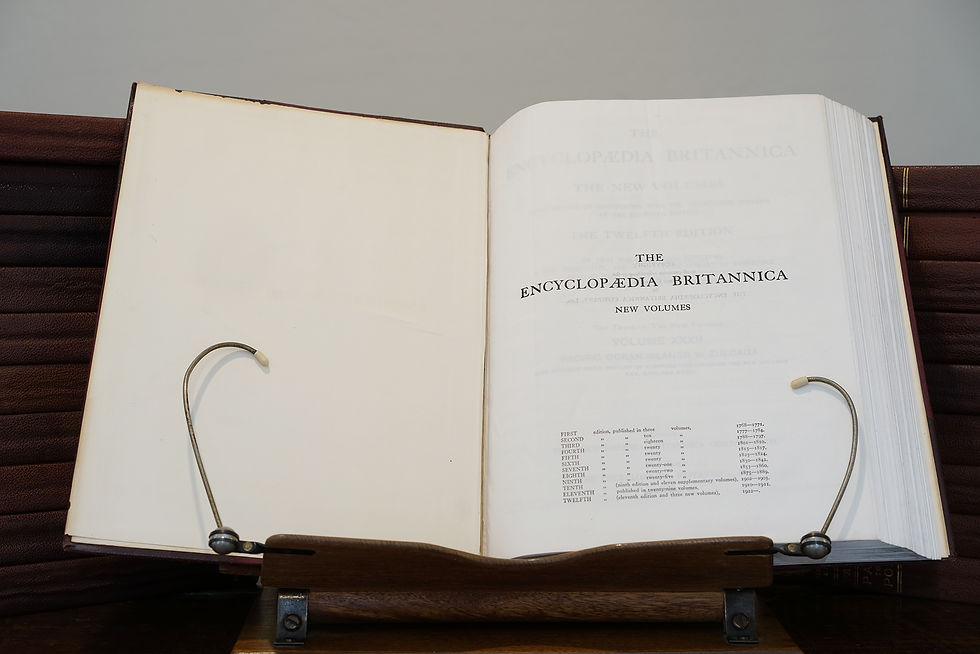 Thumbnail: "Encyclopaedia Britannica" 11th Eleventh Edition, 1910-1911