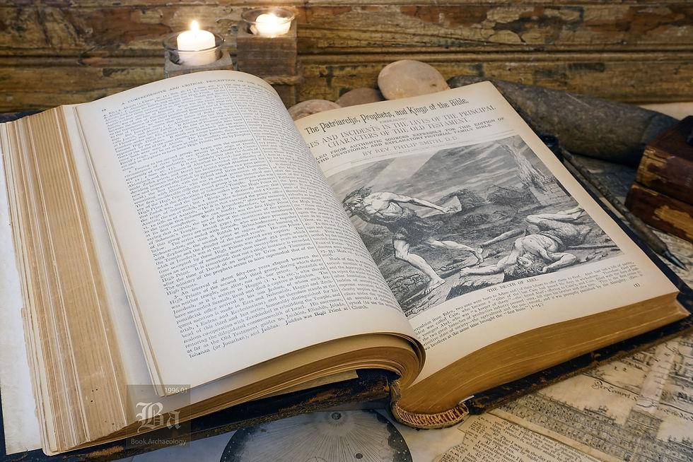 Thumbnail: "1882 Victorian Holy Bible" (2500 Scripture Illustrations) Baird & Dillion