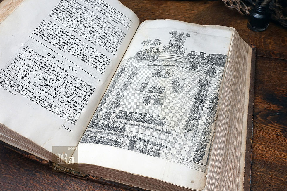 Thumbnail: 1724 —FIDDES, Richard. Life of Cardinal Wolsey, London, First Ed. Folio