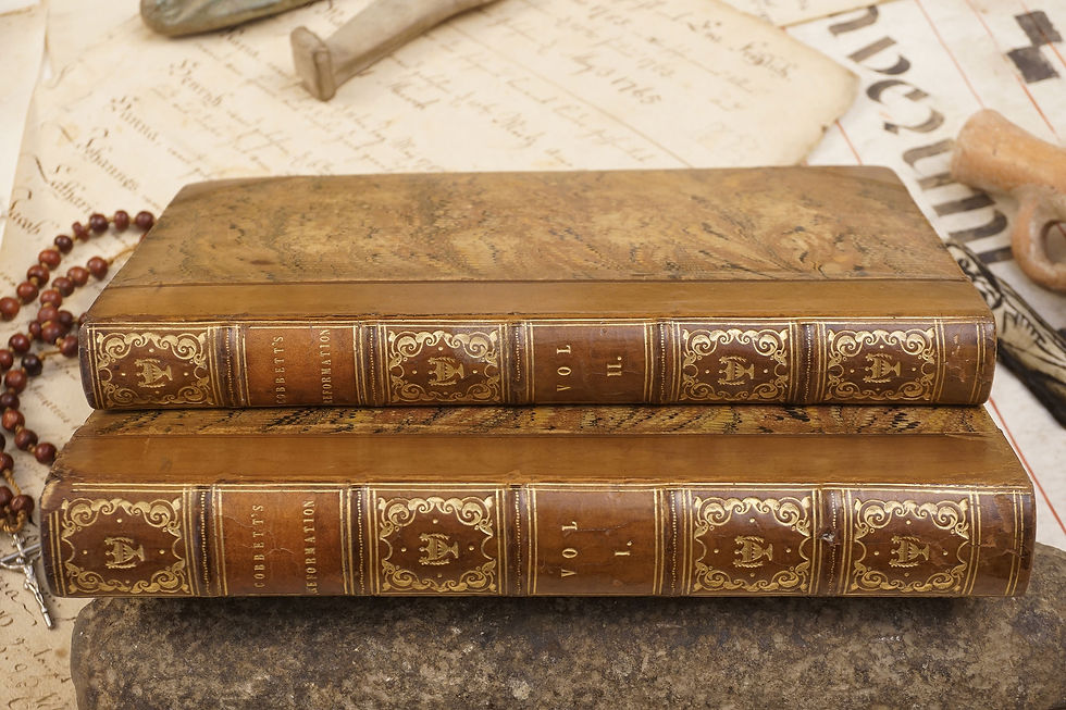 Thumbnail: "History Of The Reformation" William Cobbett, 1829 (1st Edition)