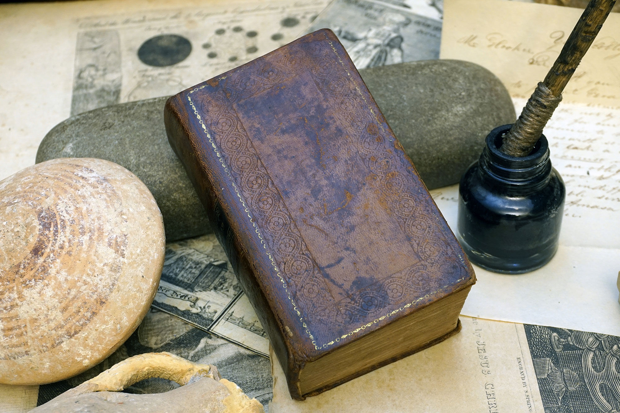 "The Holy Bible" Silas Andrus, Hartford, CT, 1831 (Pocket Bible)