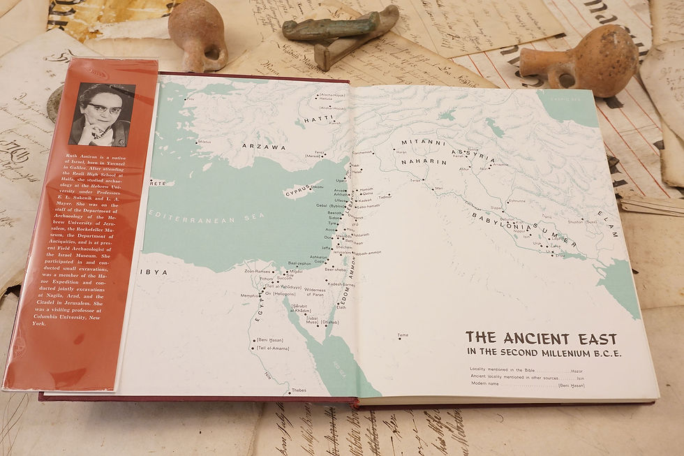 Thumbnail: "Ancient Pottery of the Holy Land" Ruth Amiran, 1969