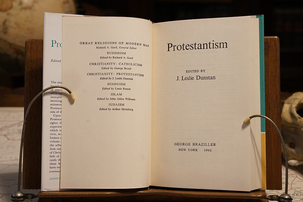 Thumbnail: "Great Religions of Modern Man" George Braziller, 1962