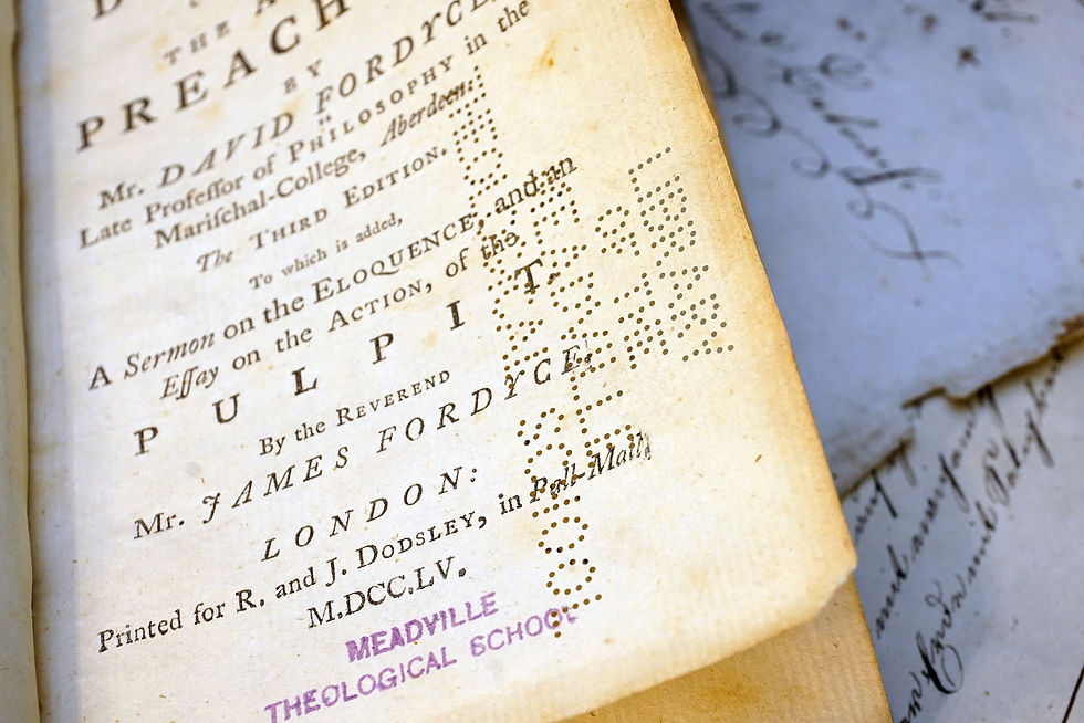 Thumbnail: "Theodorus A Dialogue Concerning The Art Of Preaching" David Fordyce, 1755