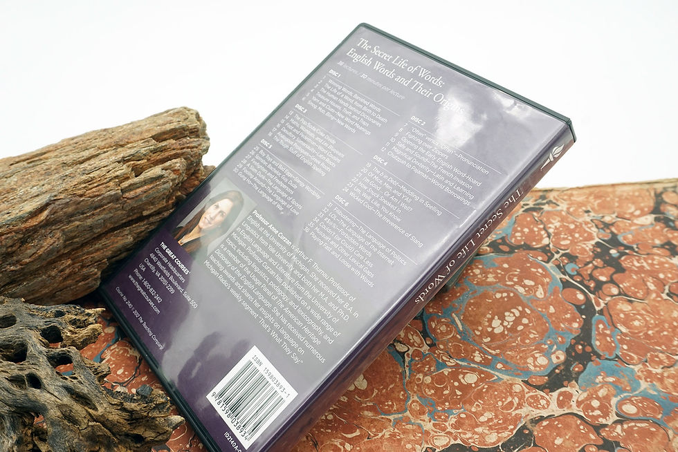 Thumbnail: "The Secret Life of Words" Prof Anne Curzan (DVD)