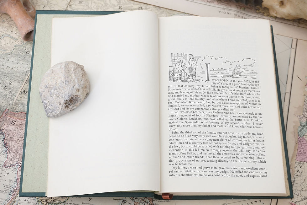 Thumbnail: "Robinson Crusoe" Daniel Defoe, 1945