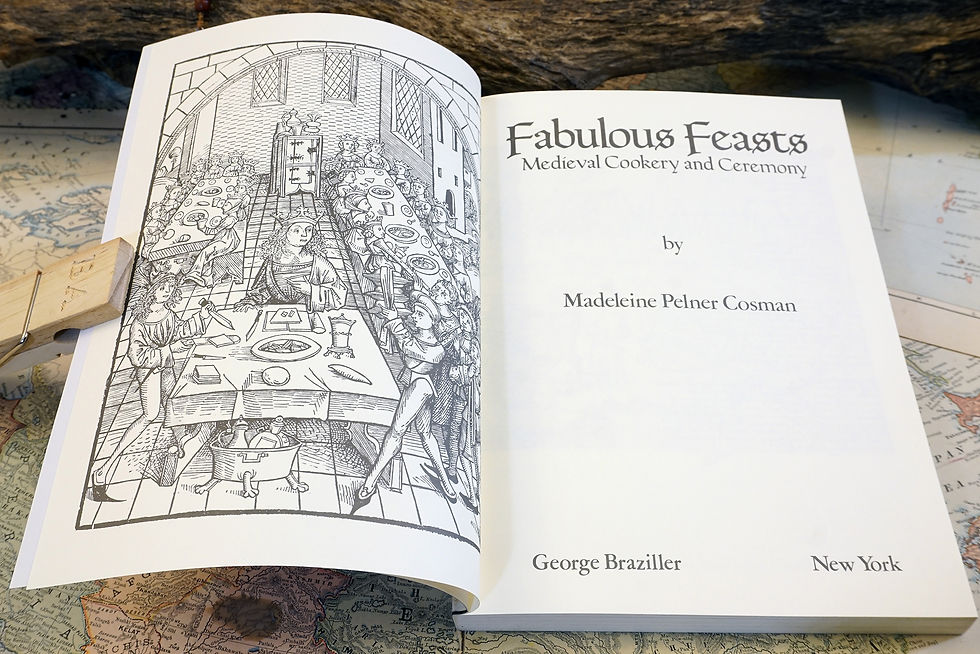 Thumbnail: "Fabulous Feasts - Medieval Cookery & Ceremony" Madeleine Pelner Cosman, 1989