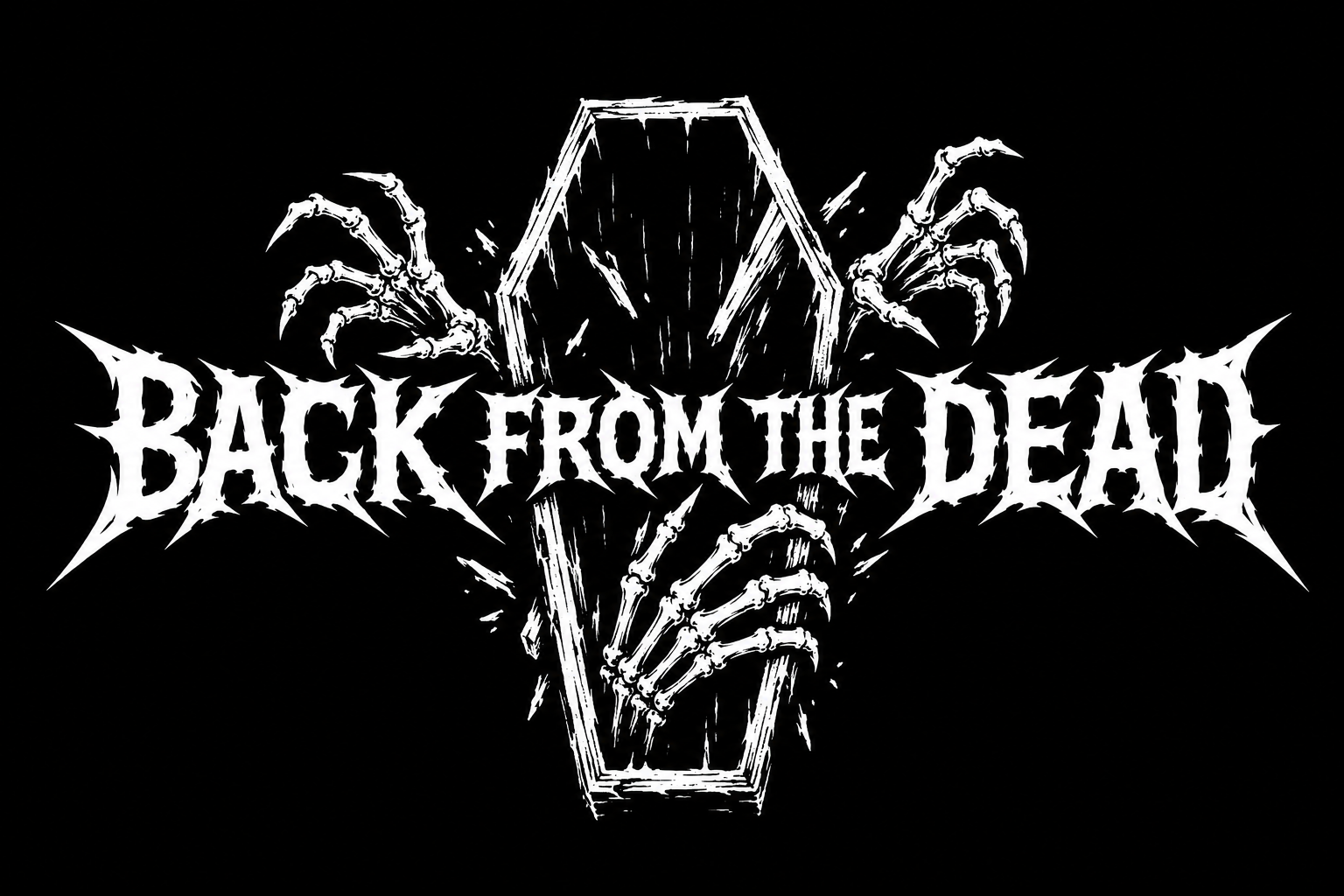 BACK FROM THE DEAD DECAL