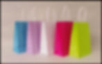 paper bag colourful