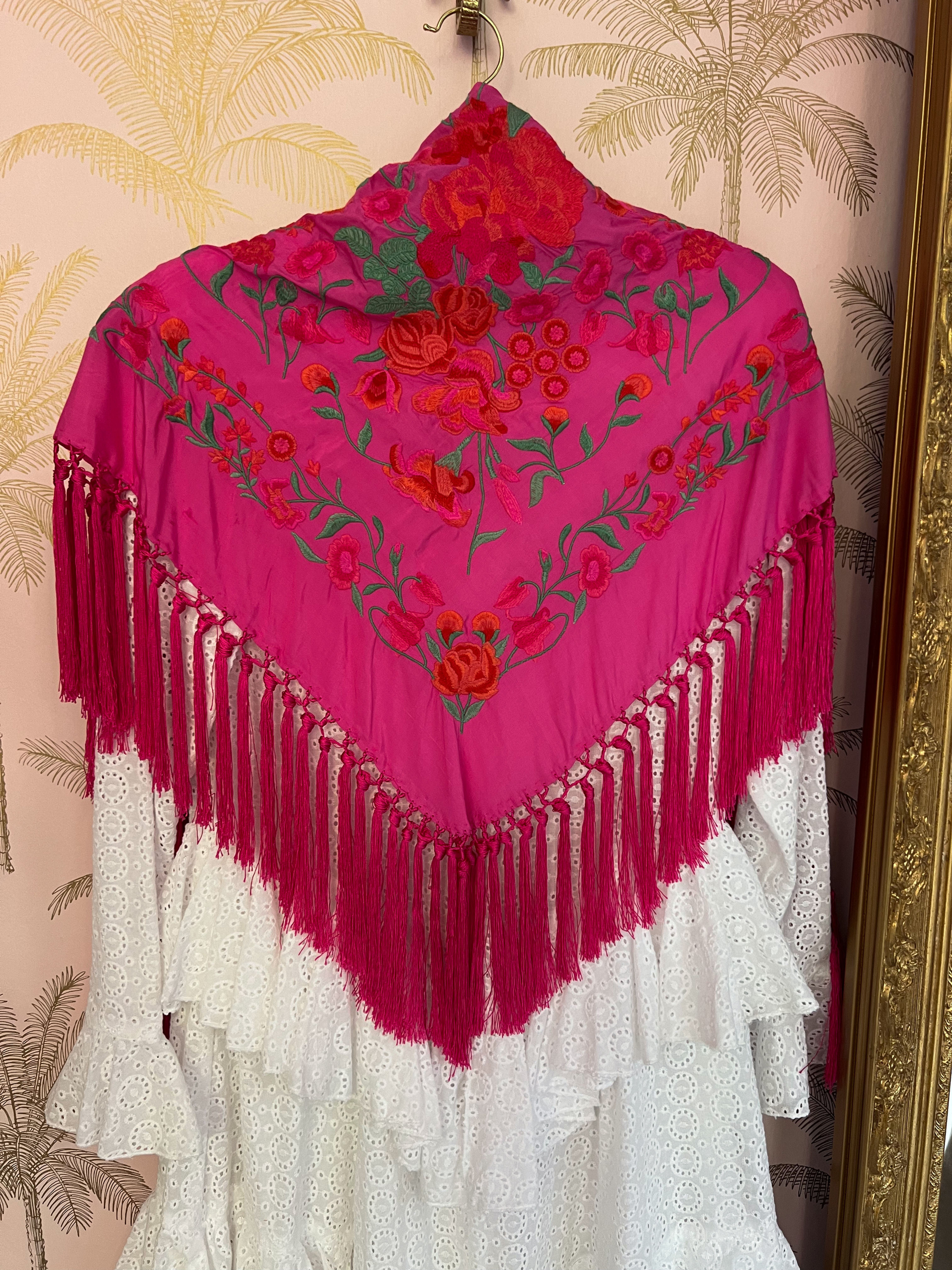 Mantoncillo Estela fucsia