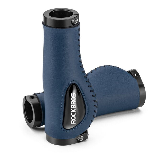 Rockbros Cuir Ergo Bleu