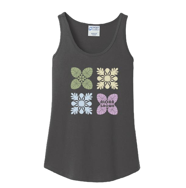 AG, Quilt Square Print Tank