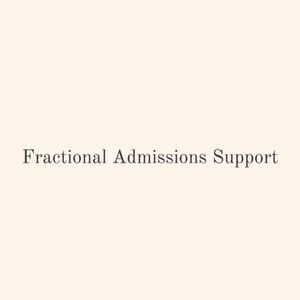 Fractional Admissions Support