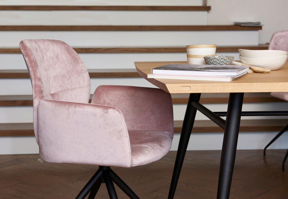 Thumbnail: Draaibare stoelen met armleuningen - 1295M05