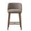 Thumbnail: Calligaris Foyer Barstoel met Houten Poten