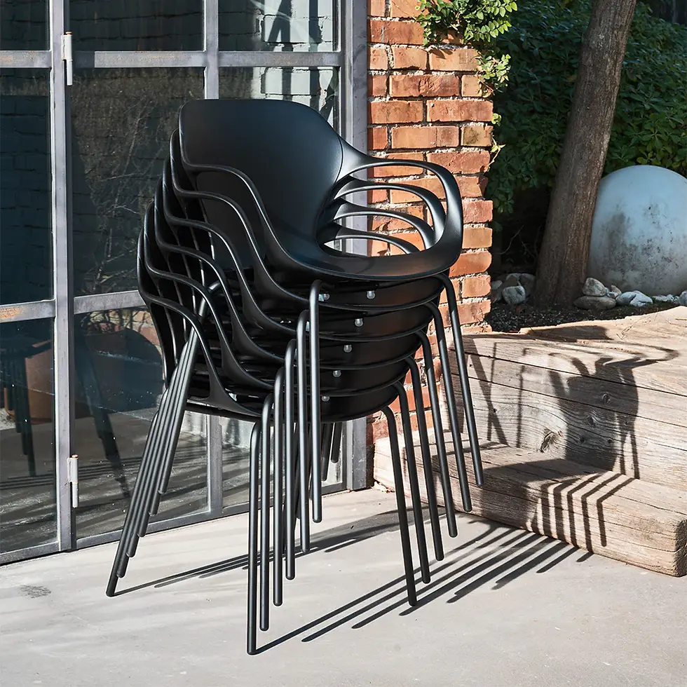 Thumbnail: Connubia OPS Stoel in Kunststof