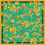 Thumbnail: Freesia Silk Scarf 70x70 cm