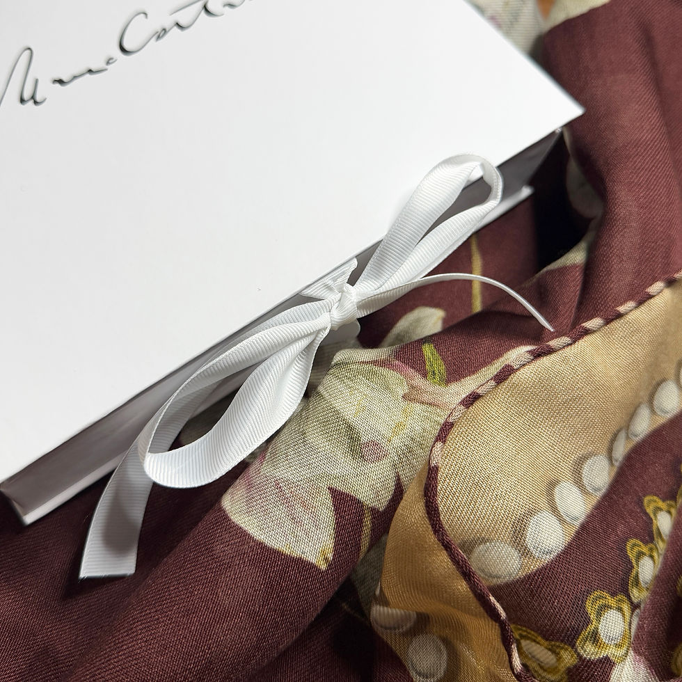 Thumbnail: Cashmere Blend Scarf - Magnolia - burgundy - 140 x 140 cm