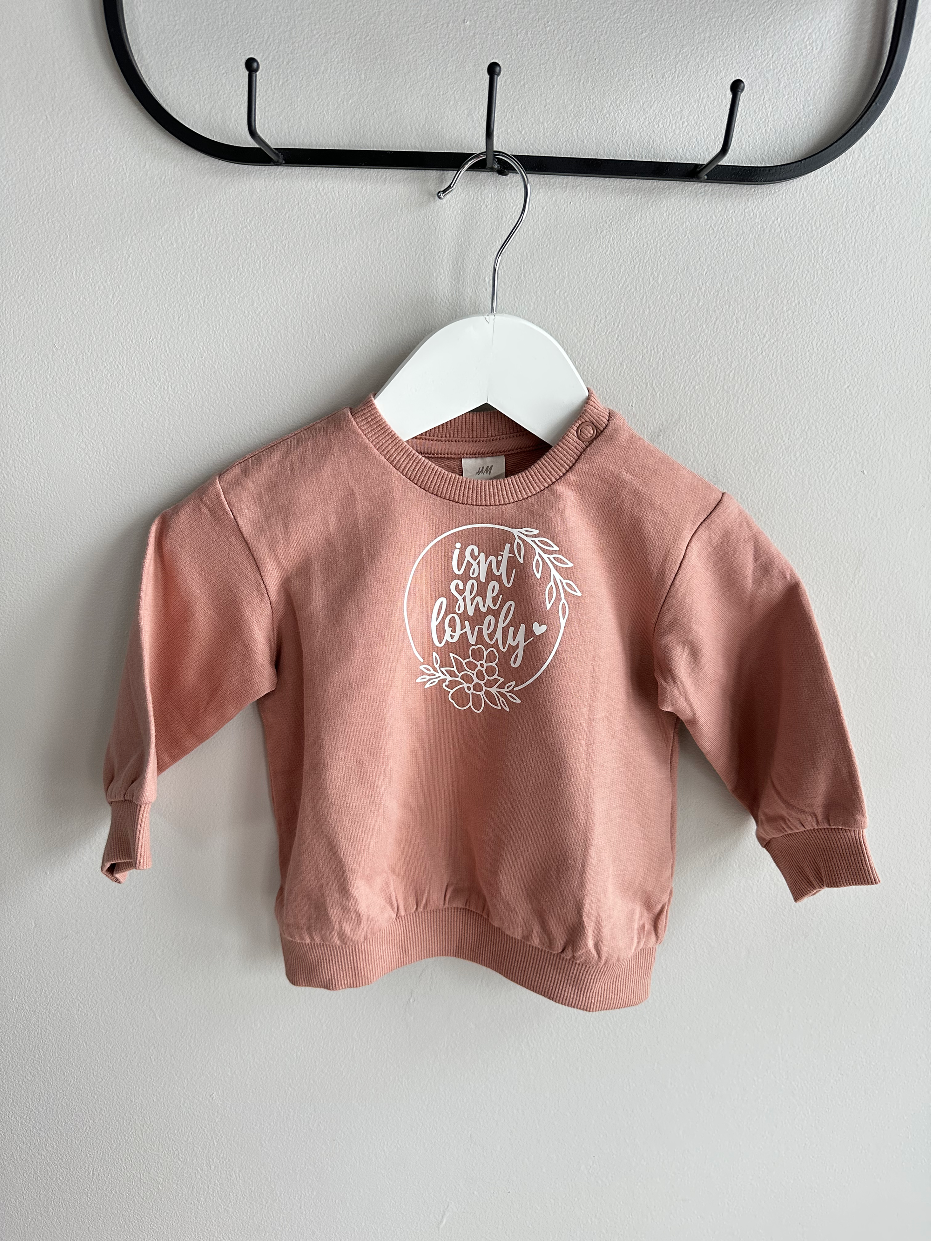  Isn’t She Lovely Dusty Pink Crewneck