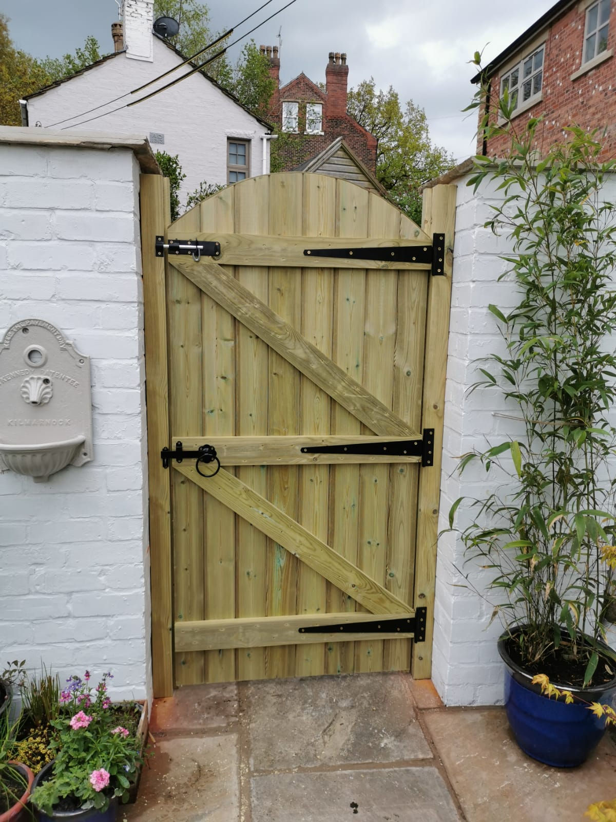 PRESSURE TREATED GARDEN GATE T&G
