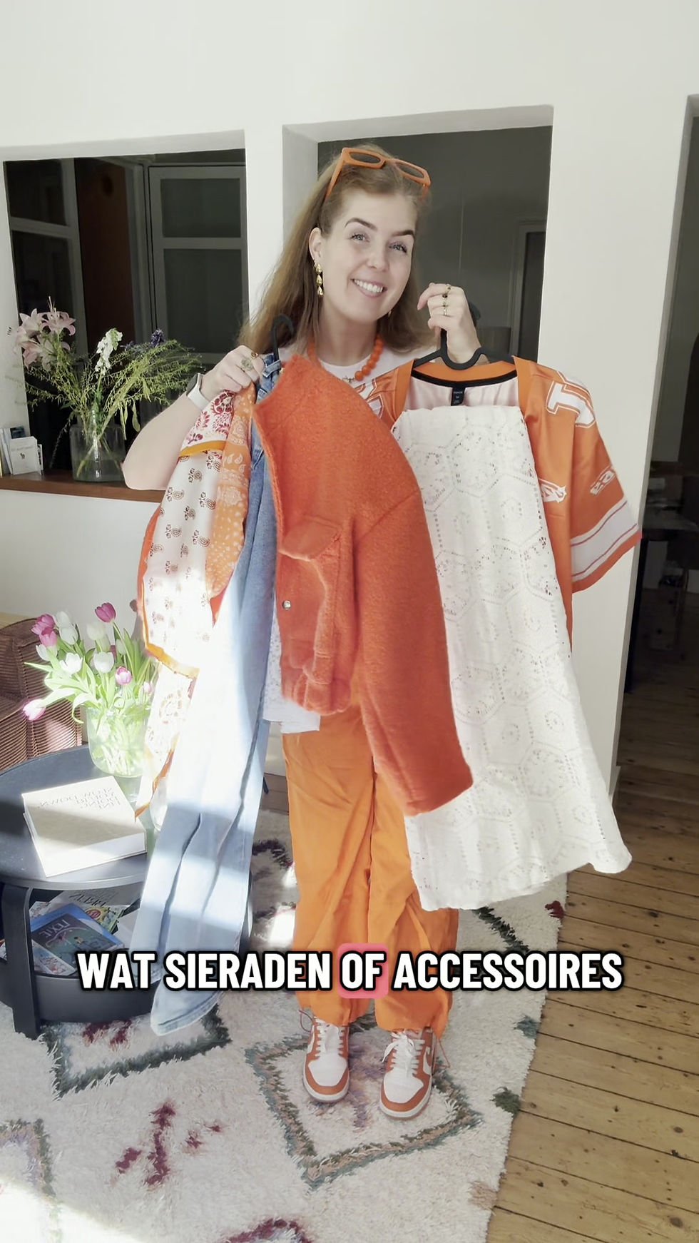 Thumbnail: Sjaal orange