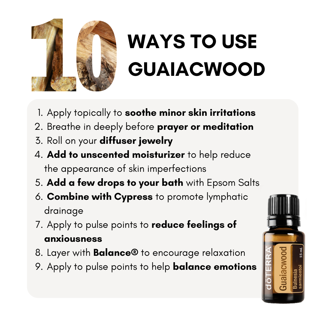 doTERRA CPTG Guaiacwood Essential Oils 15ml
