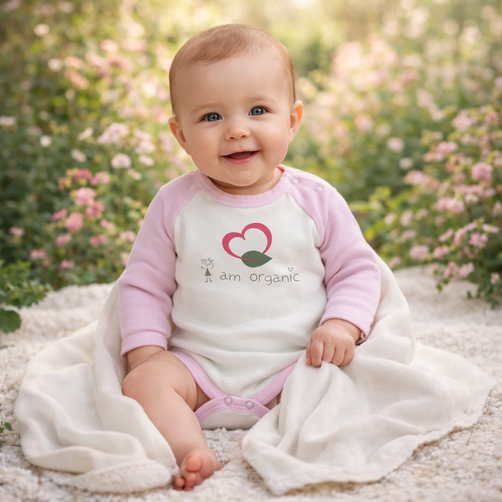 Organic Cotton Baby Bodysuit Onesie
