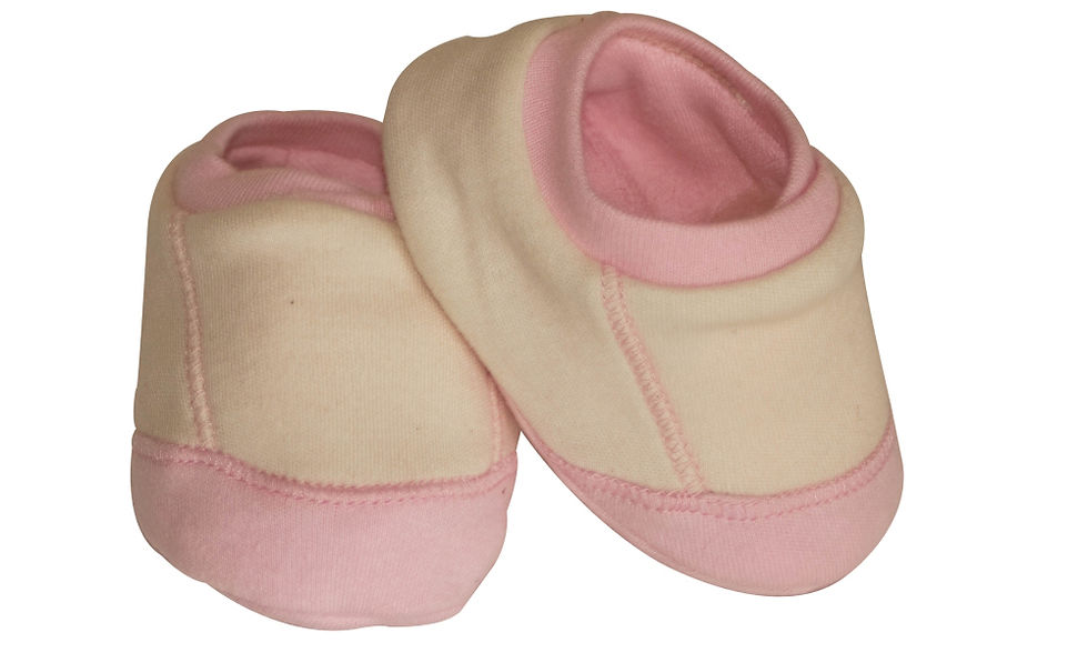 Thumbnail: Organic Cotton Baby Booties