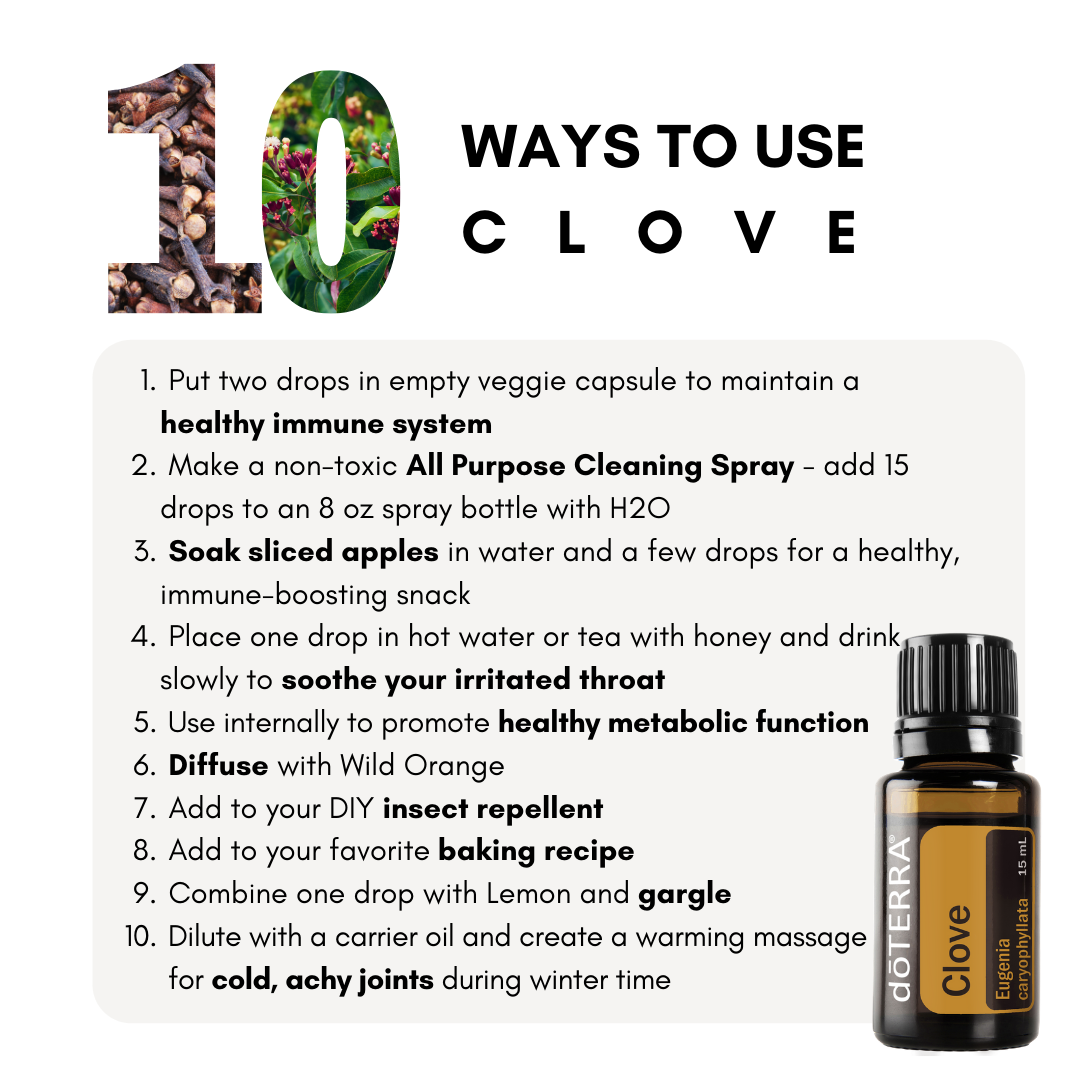doTERRA CPTG Clove Bud Essential Oils 15ml