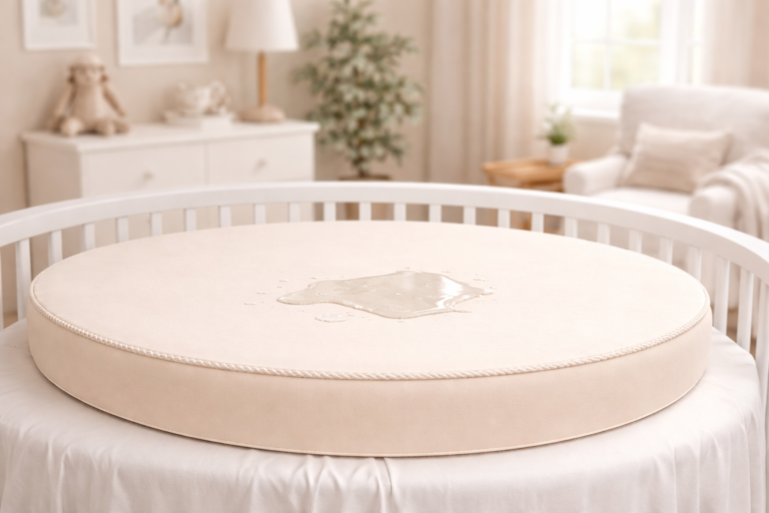 Waterproof Infant Mattress Protector Organic Cotton