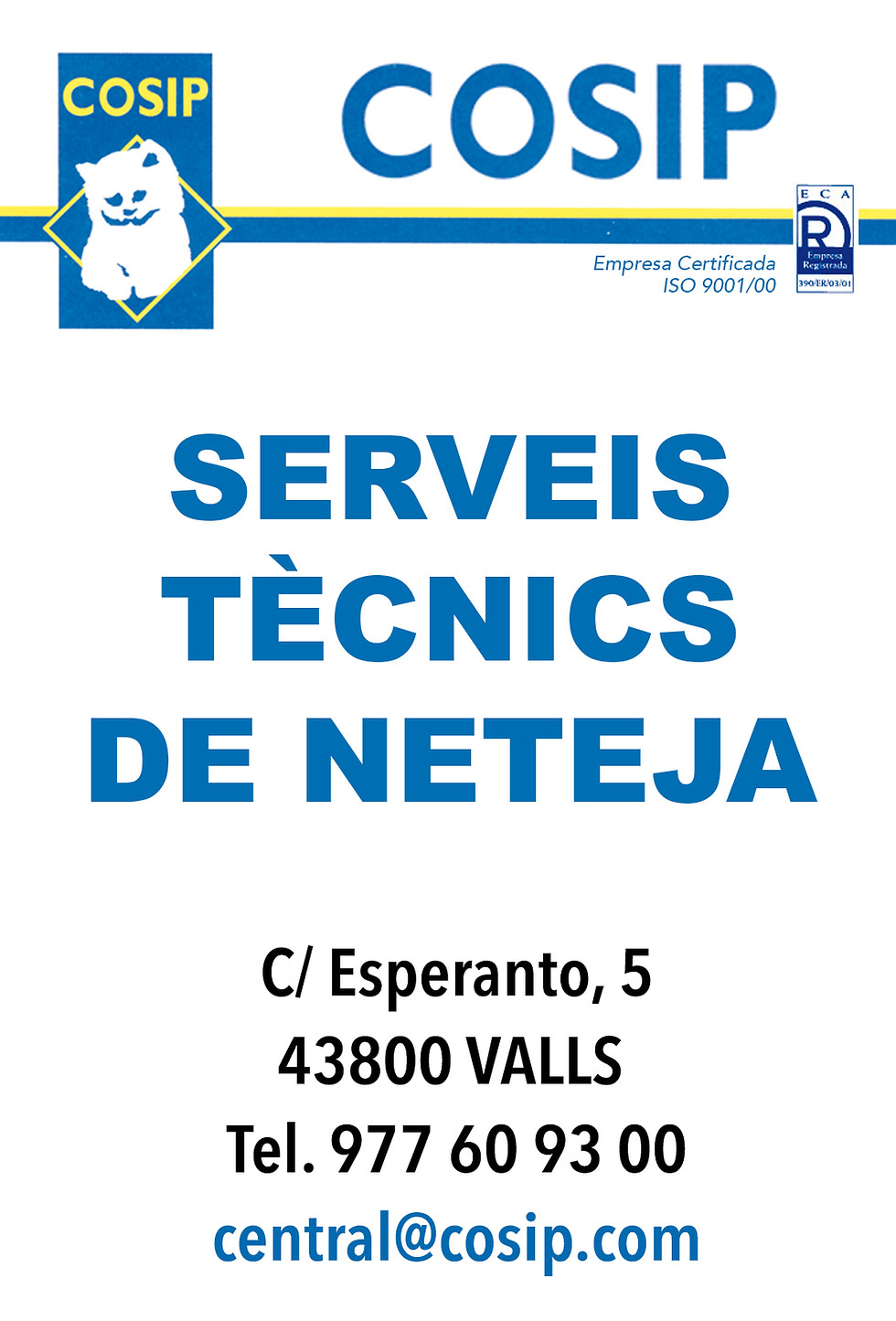 Miniatura: SERVEIS DE NETEJA
