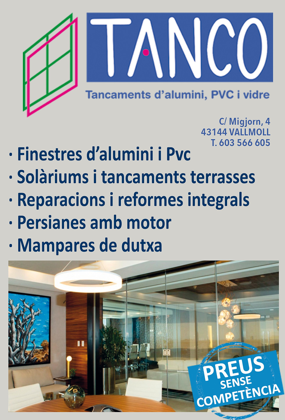 Miniatura: SERRALLERIA I TANCAMENTS