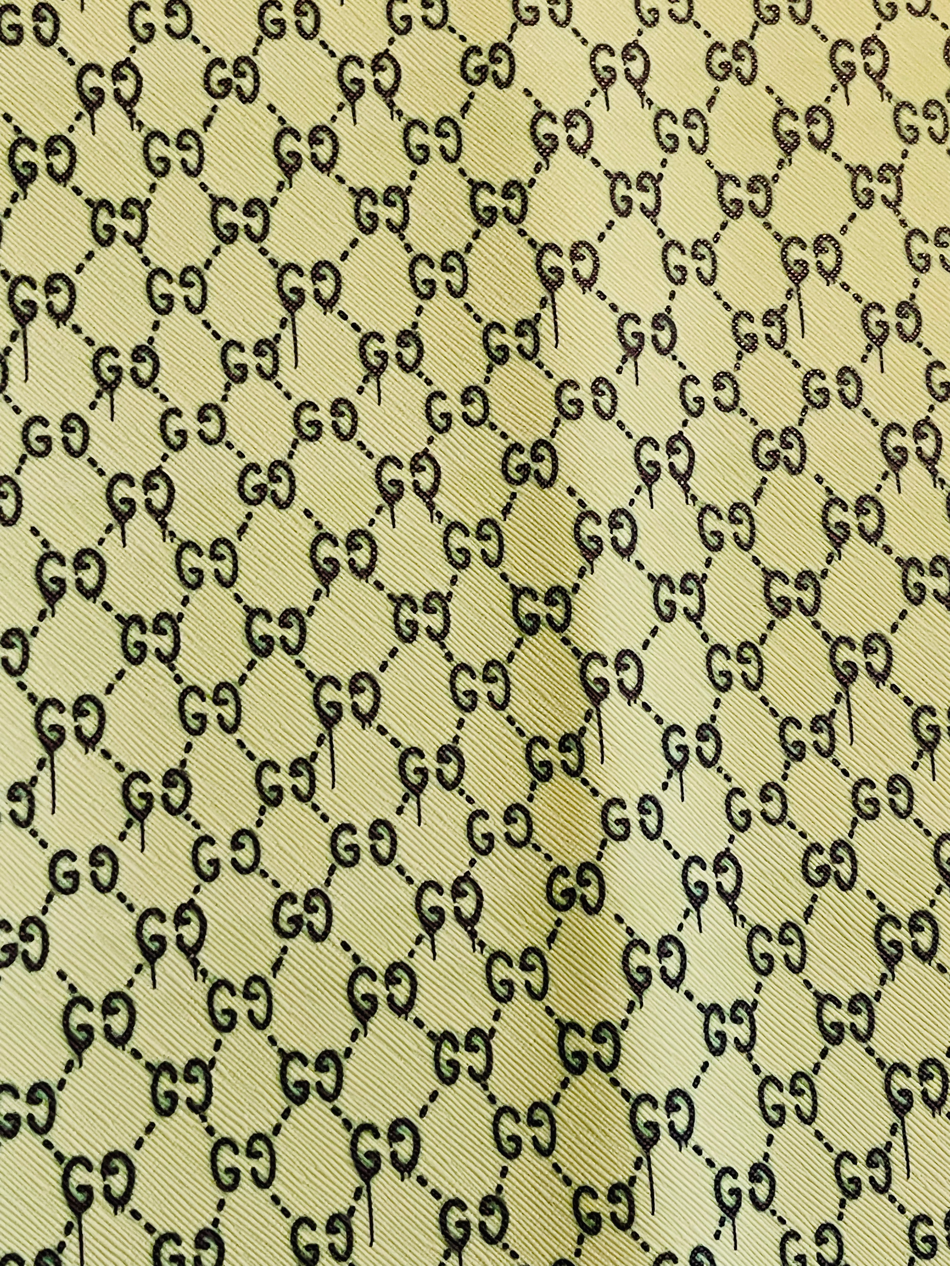 GG Faux leather sheet (green)