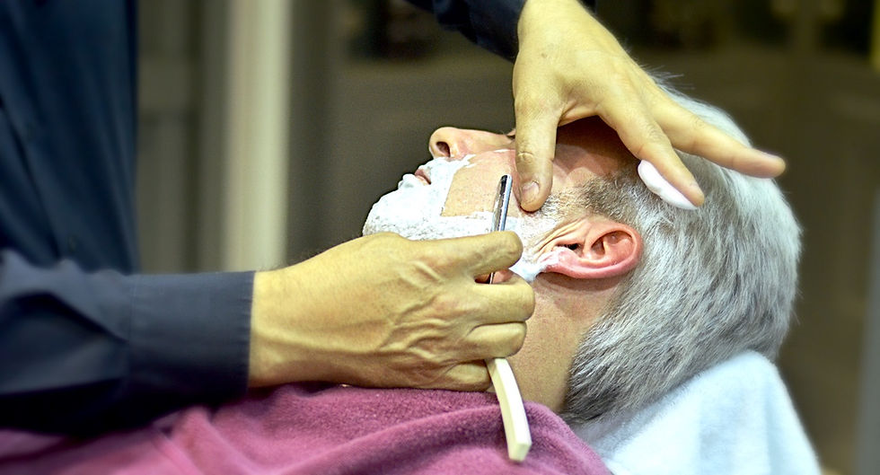 The Gentleman's Choice Straight Razor Shave